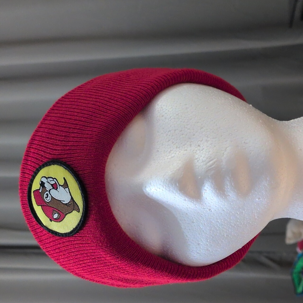 Buc-ee's Red Unisex Beanie Skull Cap Like New